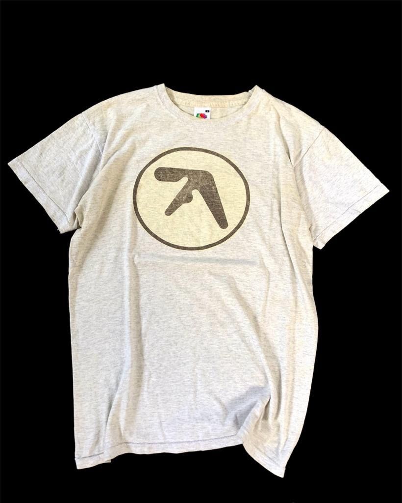 T-shirt Vintage Rare Aphex Twin - Imprimé Réfléchissant 3M - Années 90 Techno Rave - Taille L