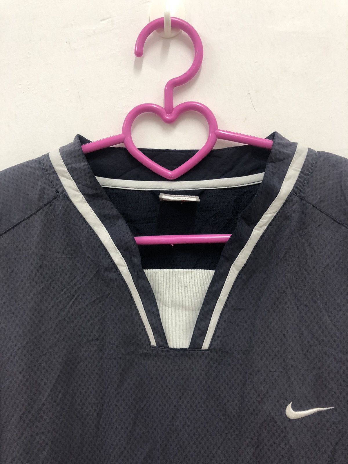 Nike Rare NIKE Fit Dry Swoosh Windbreaker Sweater Size US XL / EU 56 / 4 - 3 Thumbnail