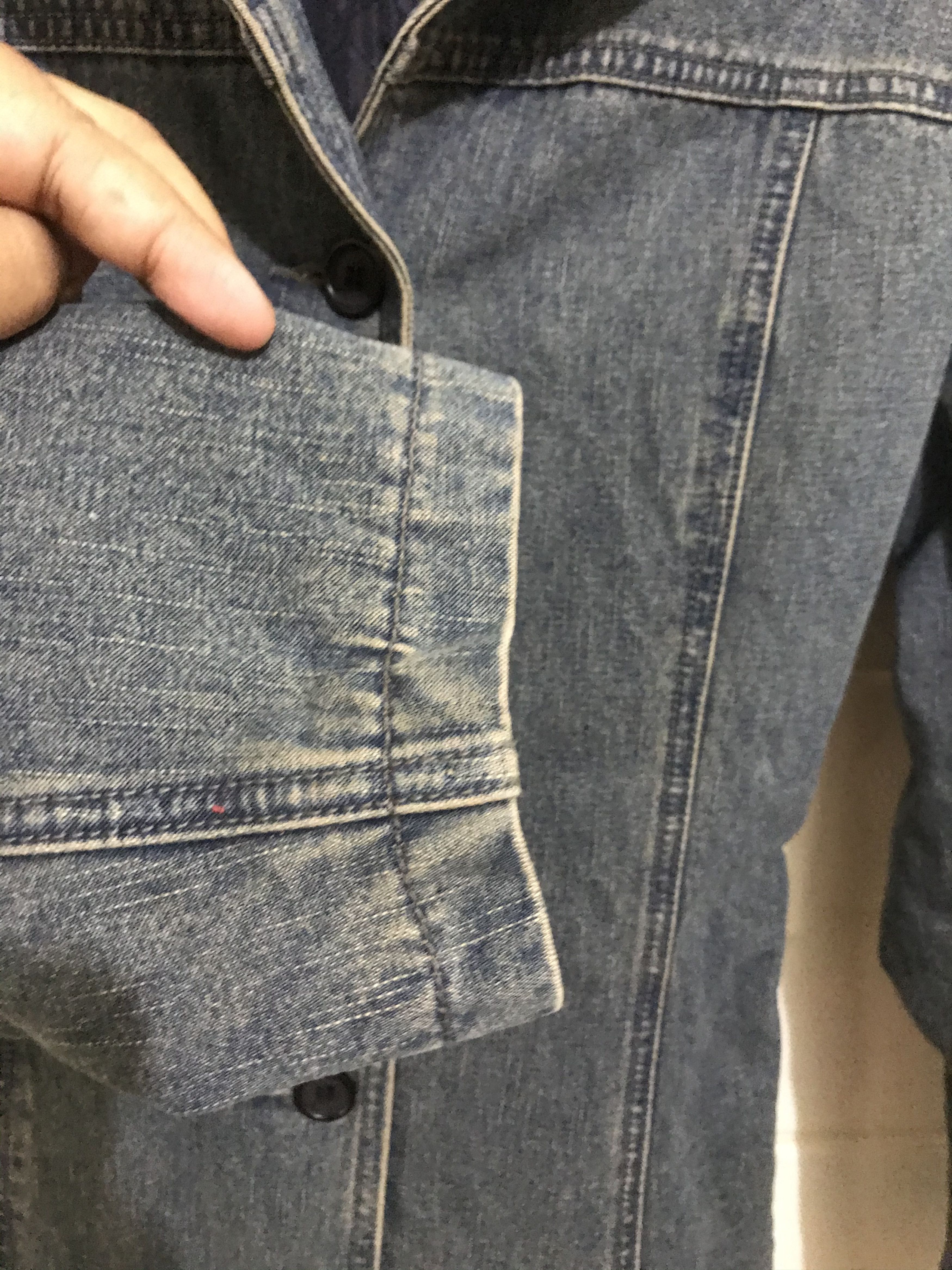 Japanese Brand Denim Jacket Size S / US 4 / IT 40 - 6 Thumbnail