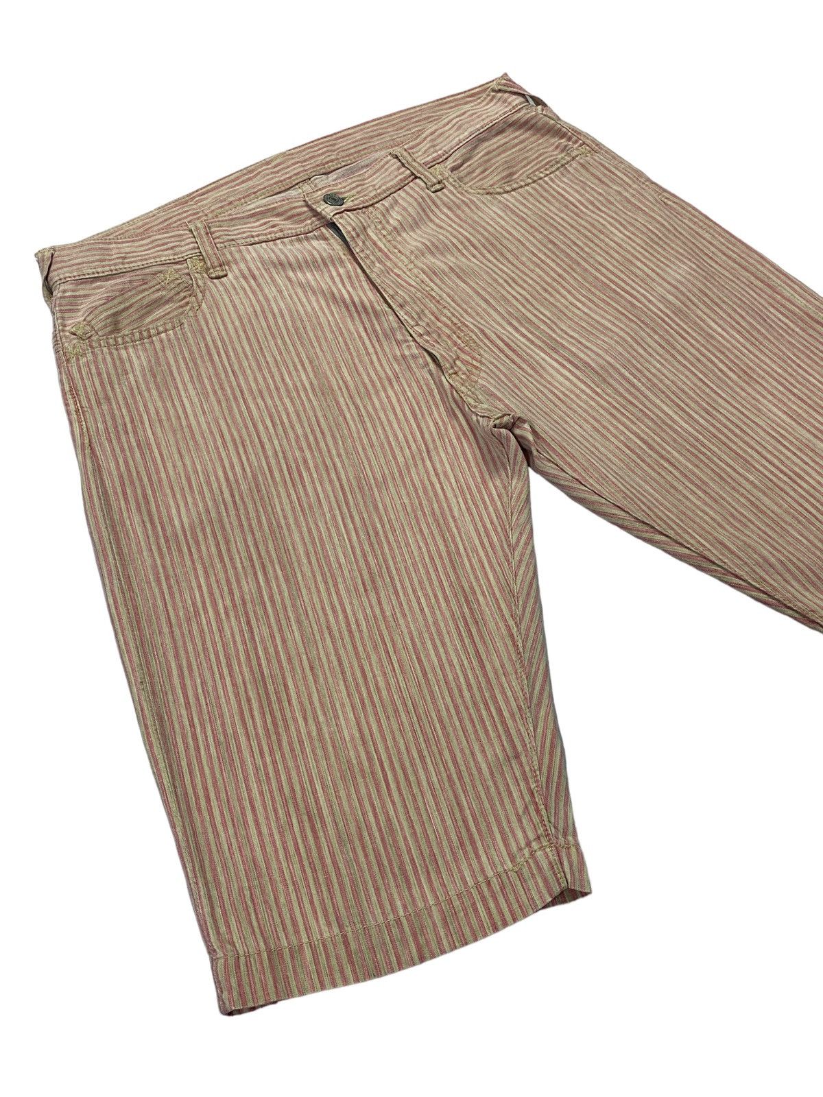 Evisu Vintage Evisu Shorts Pants Stripes Design Size US 34 / EU 50 - 21 Thumbnail