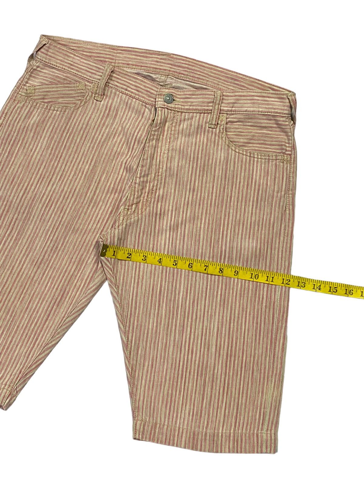 Evisu Vintage Evisu Shorts Pants Stripes Design Size US 34 / EU 50 - 8 Thumbnail