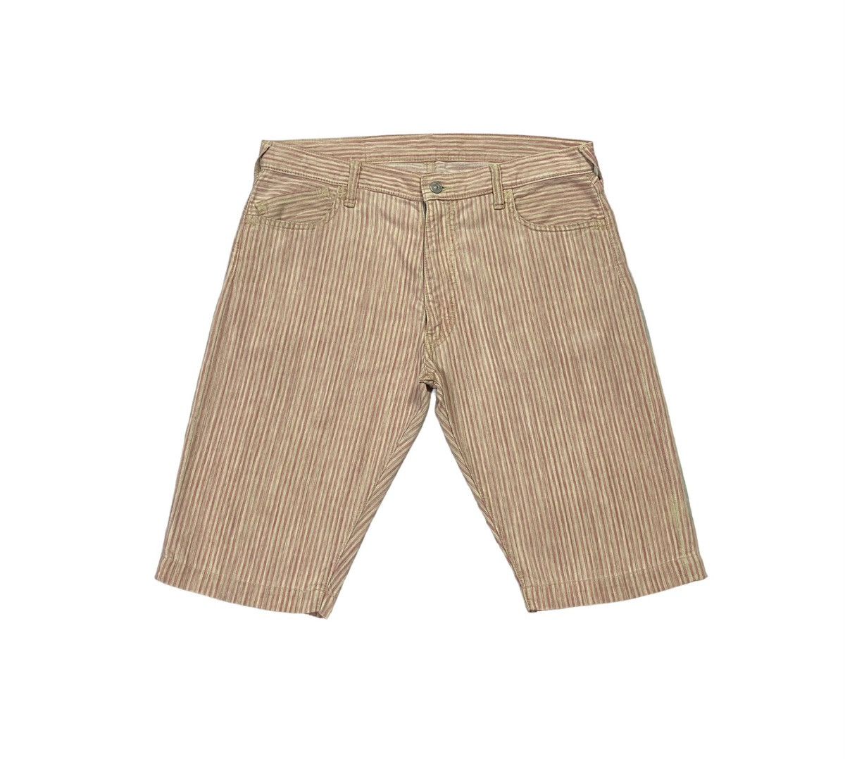 Evisu Vintage Evisu Shorts Pants Stripes Design Size US 34 / EU 50 - 2 Thumbnail