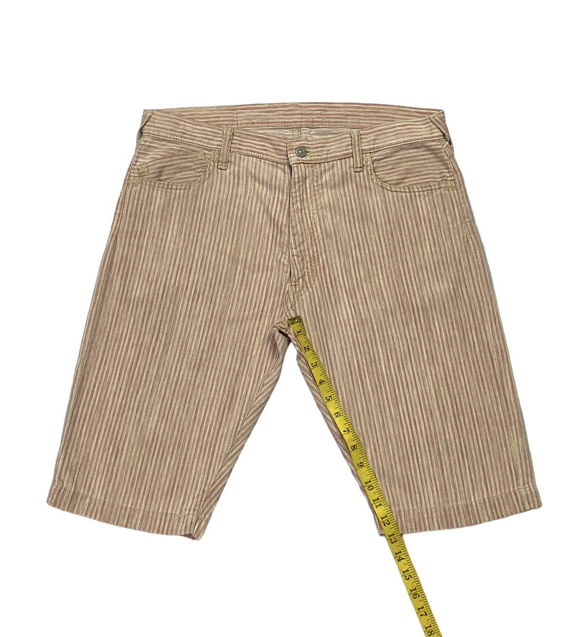 Evisu Vintage Evisu Shorts Pants Stripes Design Size US 34 / EU 50 - 7 Thumbnail