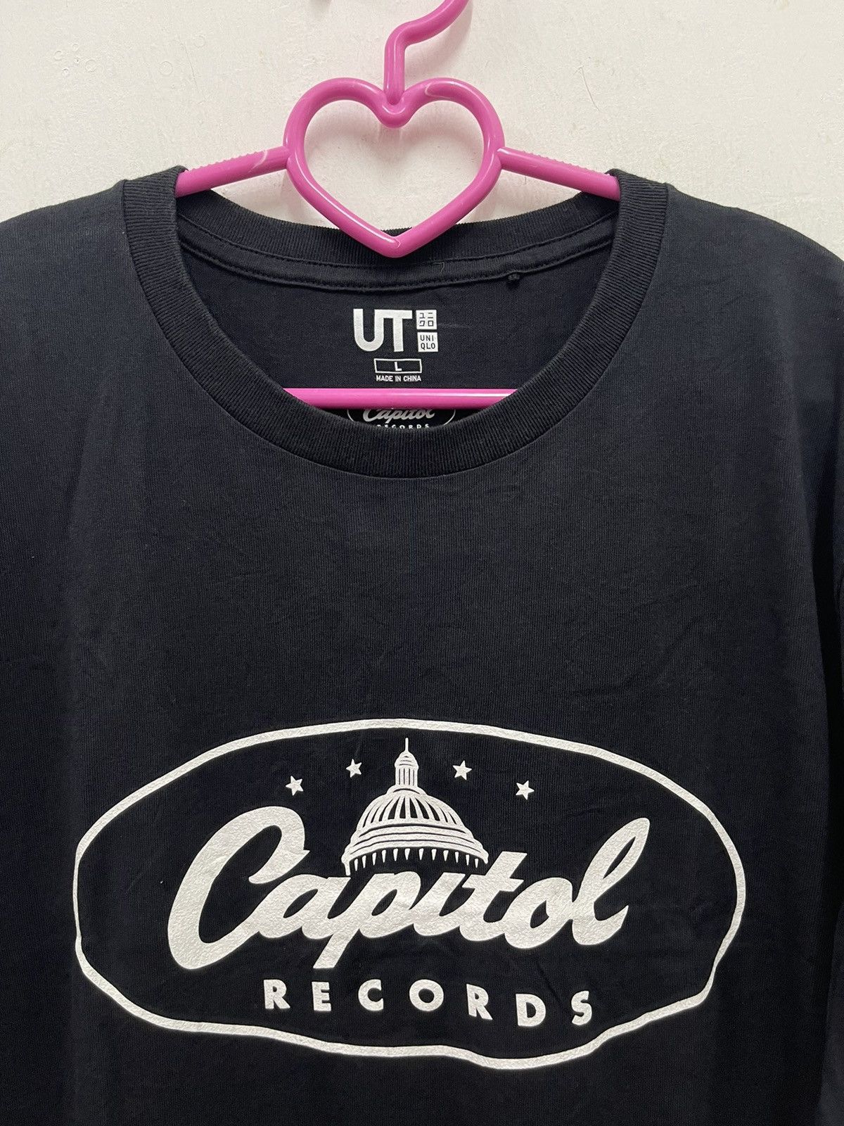Band Tees Rare CAPITOL RECORDS Hollywood California Shirt Size US L / EU 52-54 / 3 - 2 Thumbnail