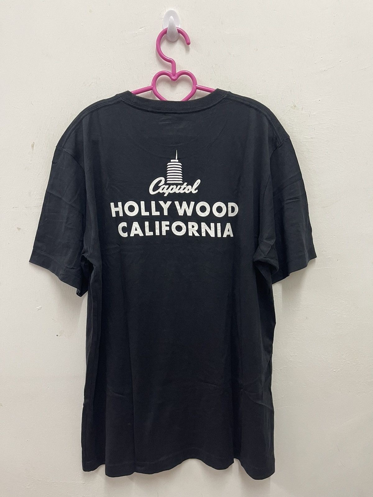 Band Tees Rare CAPITOL RECORDS Hollywood California Shirt Size US L / EU 52-54 / 3 - 3 Thumbnail