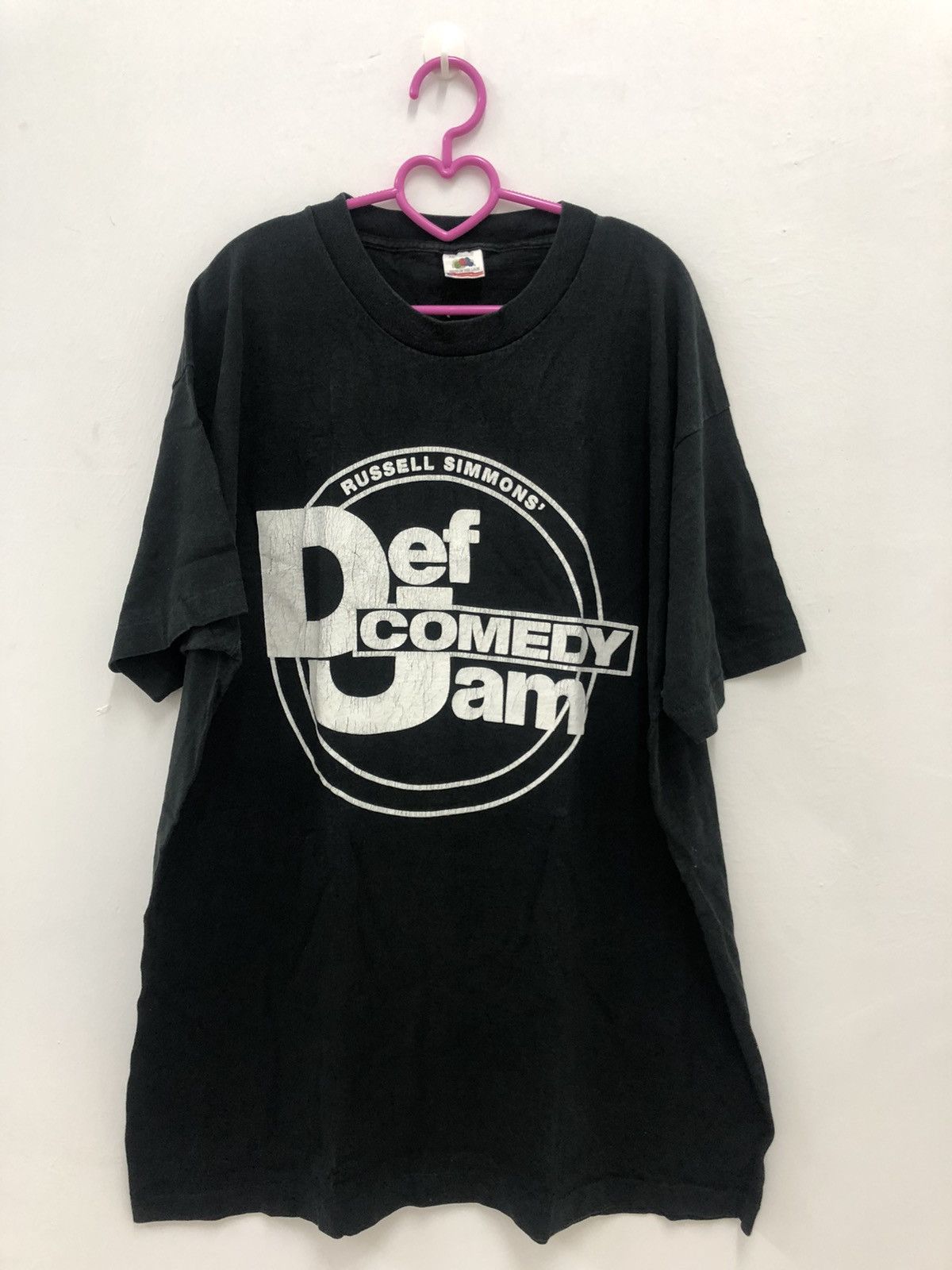 トップス Rare 90s Def Comedy Jam Def Jam BLACK Def Jam Comedy T-Shirt 90's - XL – Lot 1 Vintage