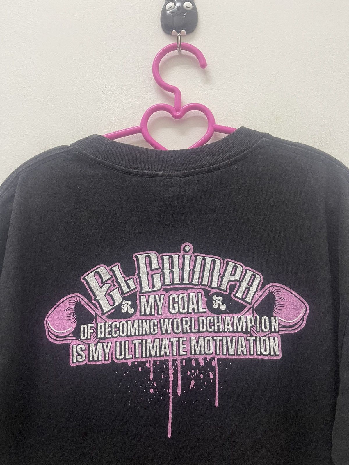 Sports Specialties Rare Vintage EL CHIMPA Gonzalez Boxer World Champion Tee Size US M / EU 48-50 / 2 - 5 Thumbnail