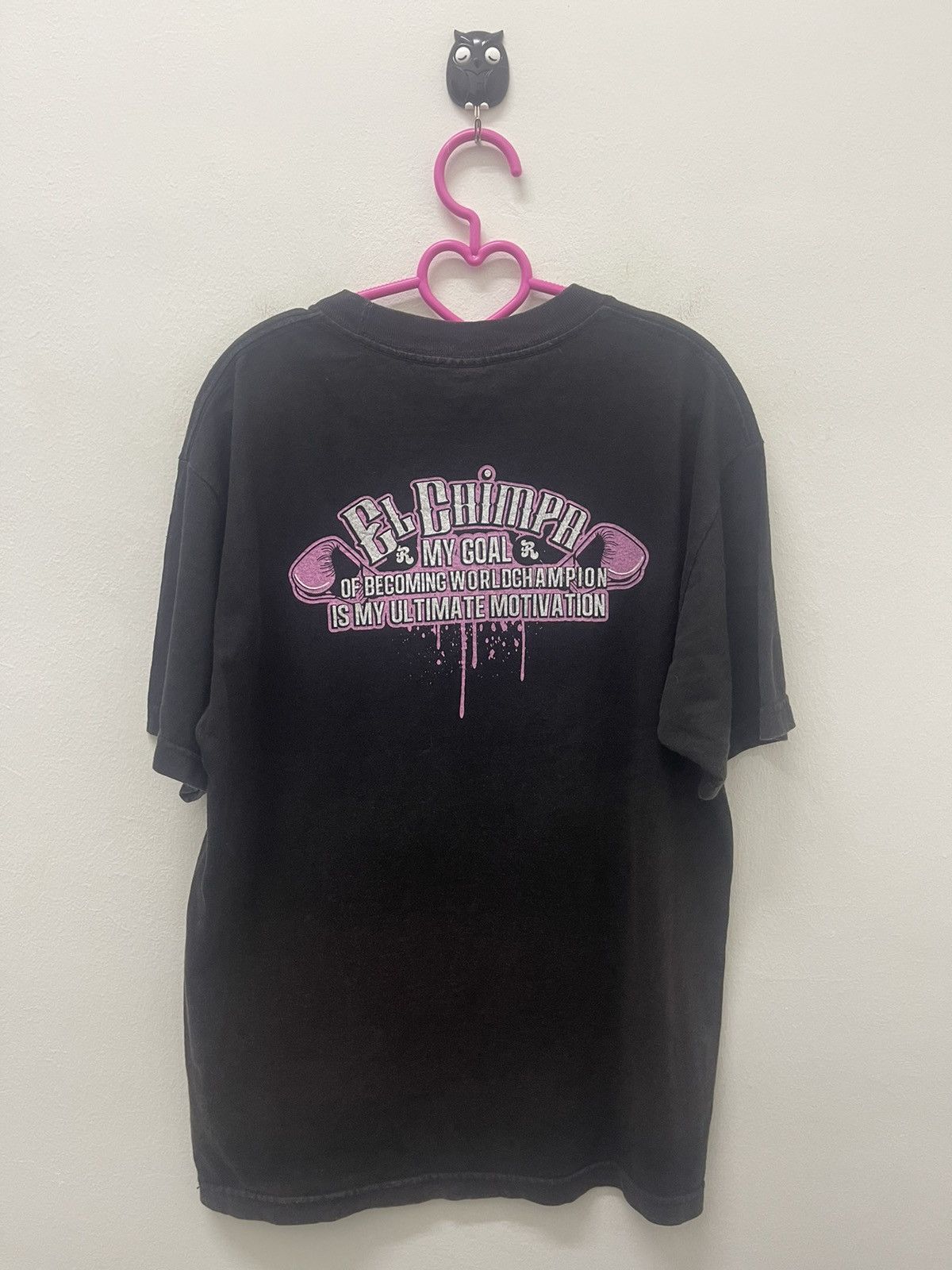 Sports Specialties Rare Vintage EL CHIMPA Gonzalez Boxer World Champion Tee Size US M / EU 48-50 / 2 - 4 Thumbnail