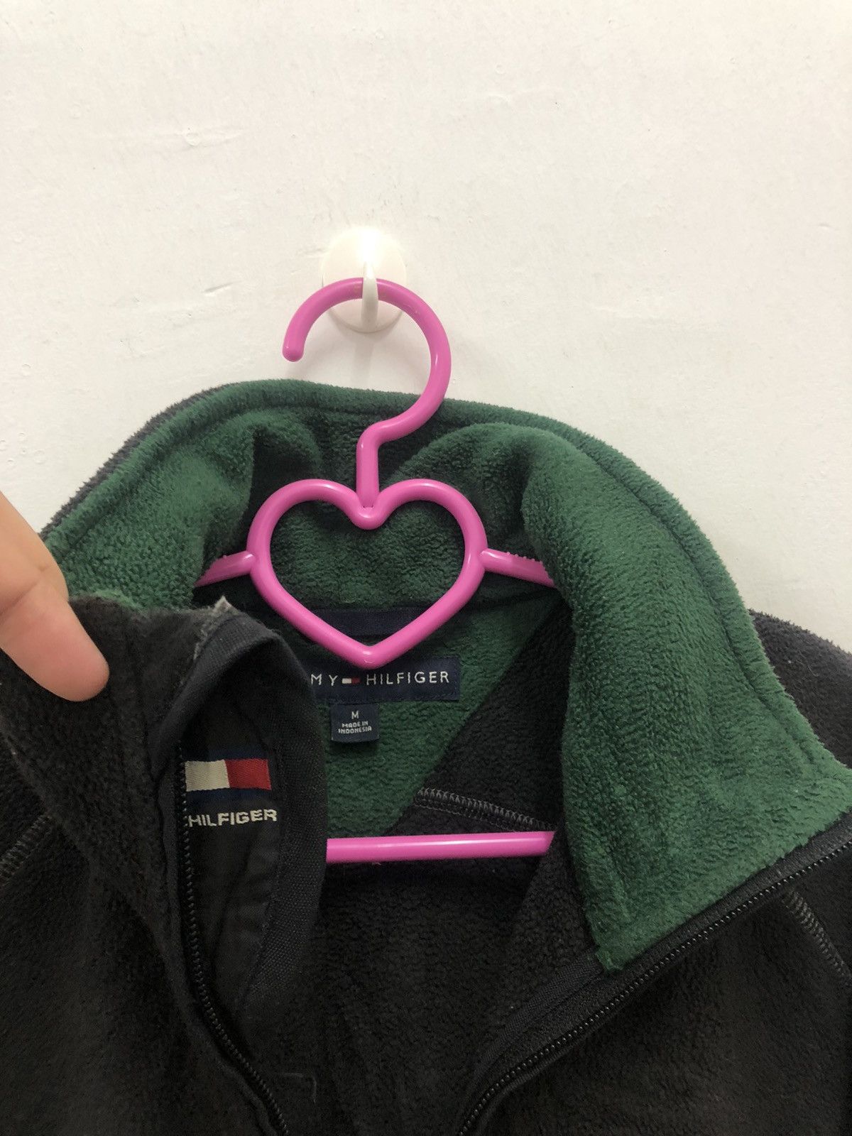 Tommy Hilfiger Rare TOMMY HILFIGER Performance Cold Stop Fleece Jacket Size US M / EU 48-50 / 2 - 3 Thumbnail