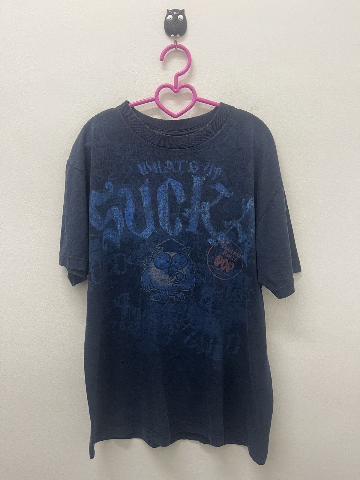 Affliction Rare Vintage TOOTSIE ROLL POP Whats Up Sucka Full Print Tee Size US M / EU 48-50 / 2 - 1 Thumbnail