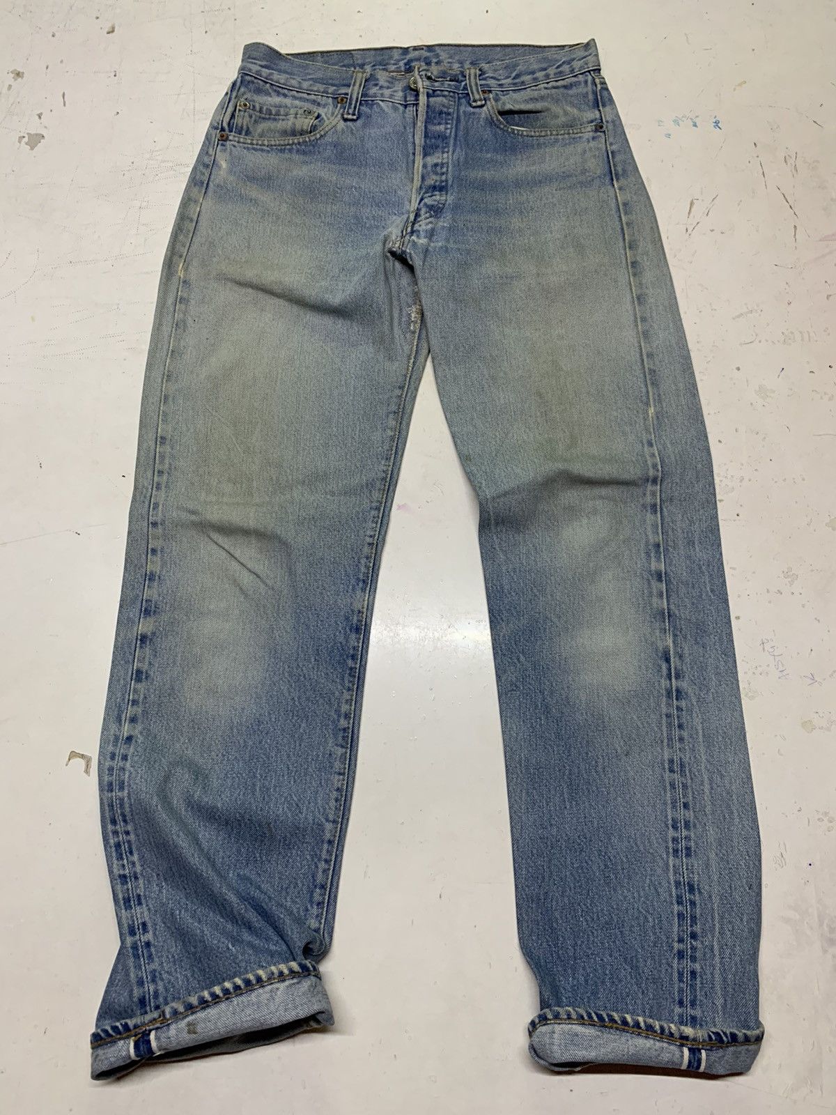 Levi's Vintage Clothing Vintage Levi’s 501 redline #6 stamping Size US 30 / EU 46 - 9 Thumbnail