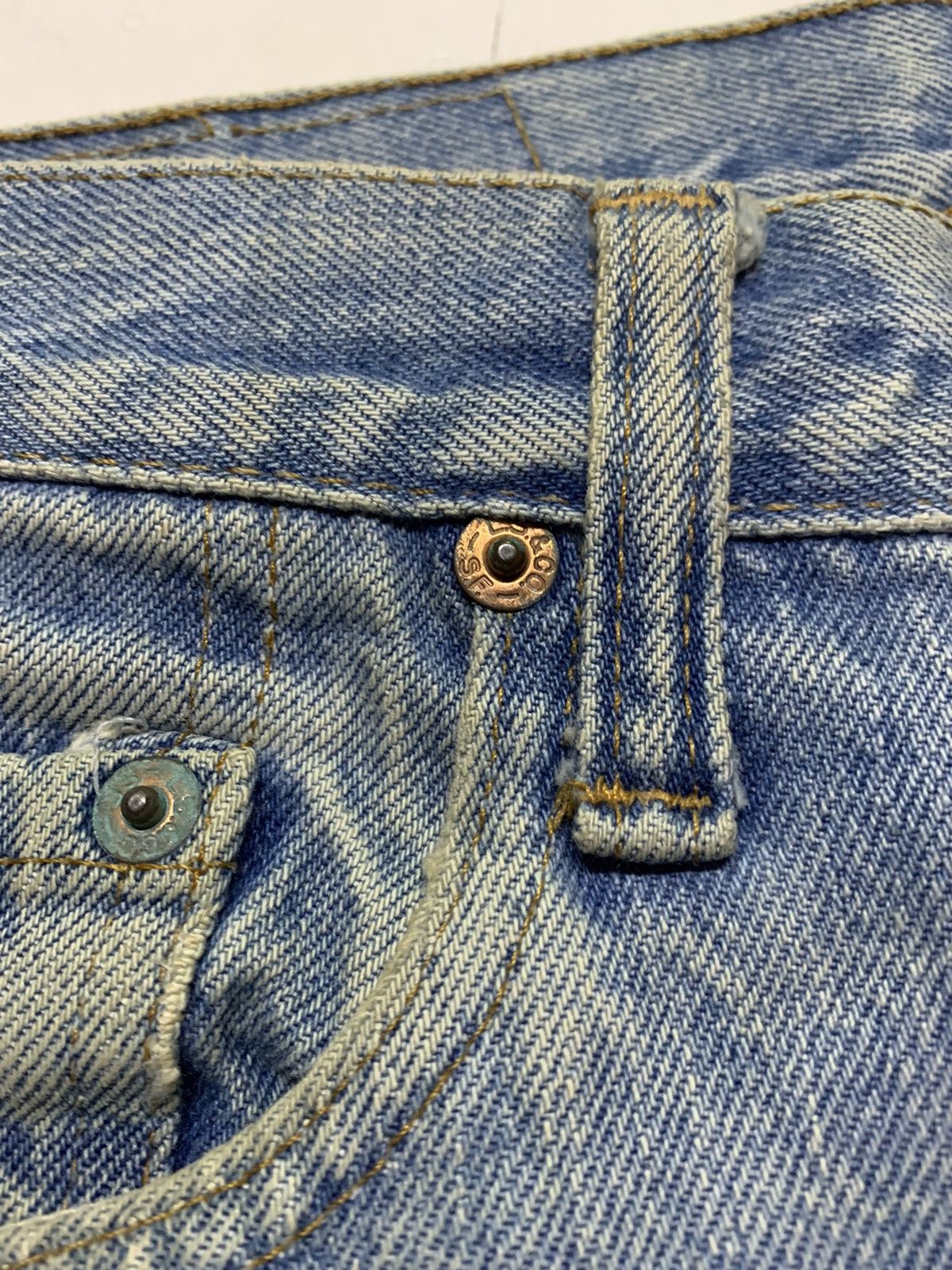 Levi's Vintage Clothing Vintage Levi’s 501 redline #6 stamping Size US 30 / EU 46 - 17 Thumbnail
