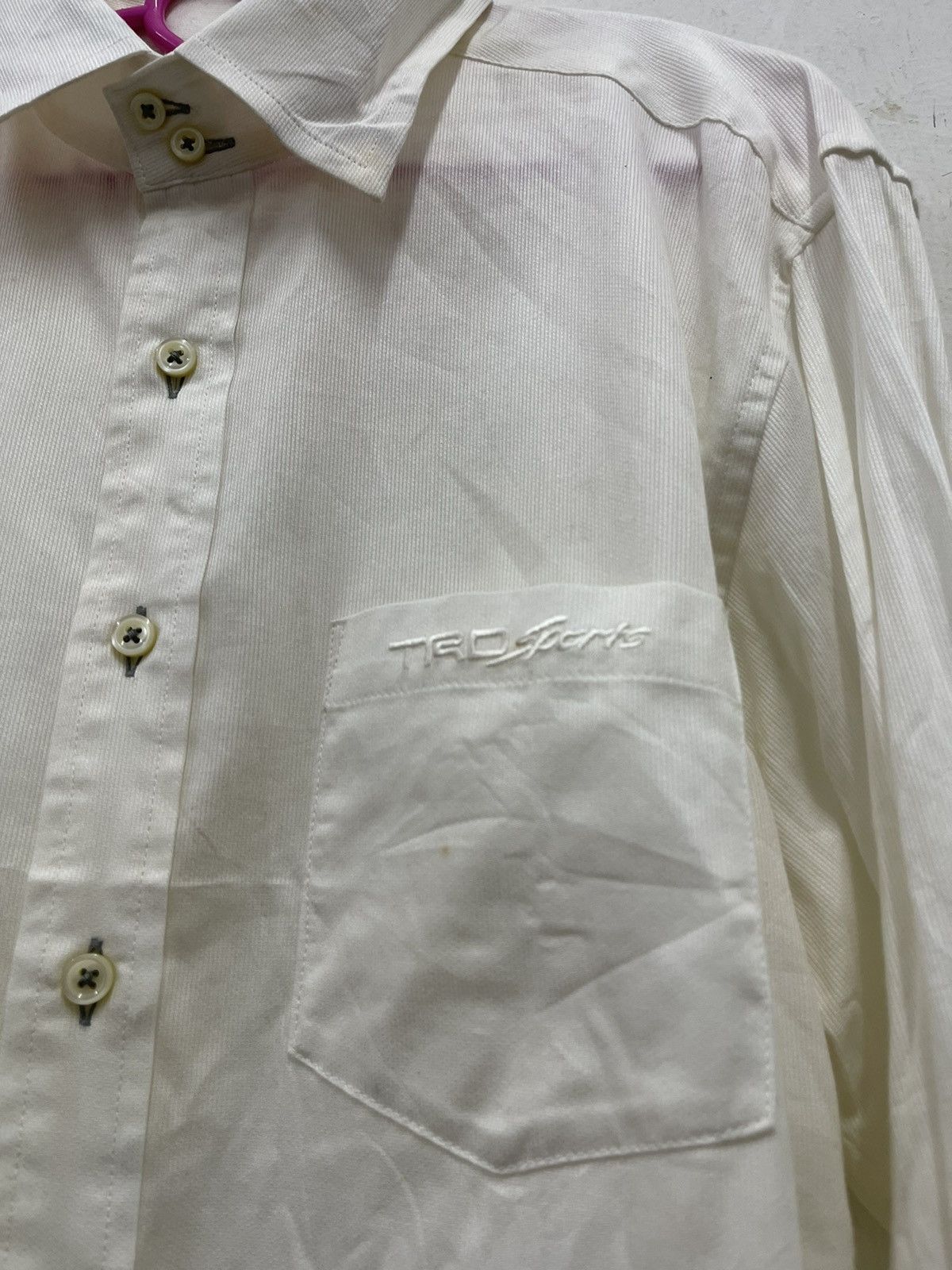 Japanese Brand Rare Vintage TOYOTA RACING DEVELOPMENT TRD Button Up Shirt Size US L / EU 52-54 / 3 - 2 Thumbnail