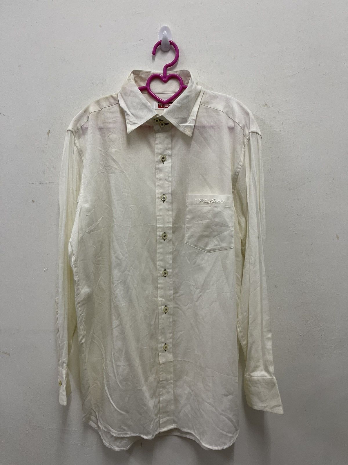 Japanese Brand Rare Vintage TOYOTA RACING DEVELOPMENT TRD Button Up Shirt Size US L / EU 52-54 / 3 - 1 Thumbnail