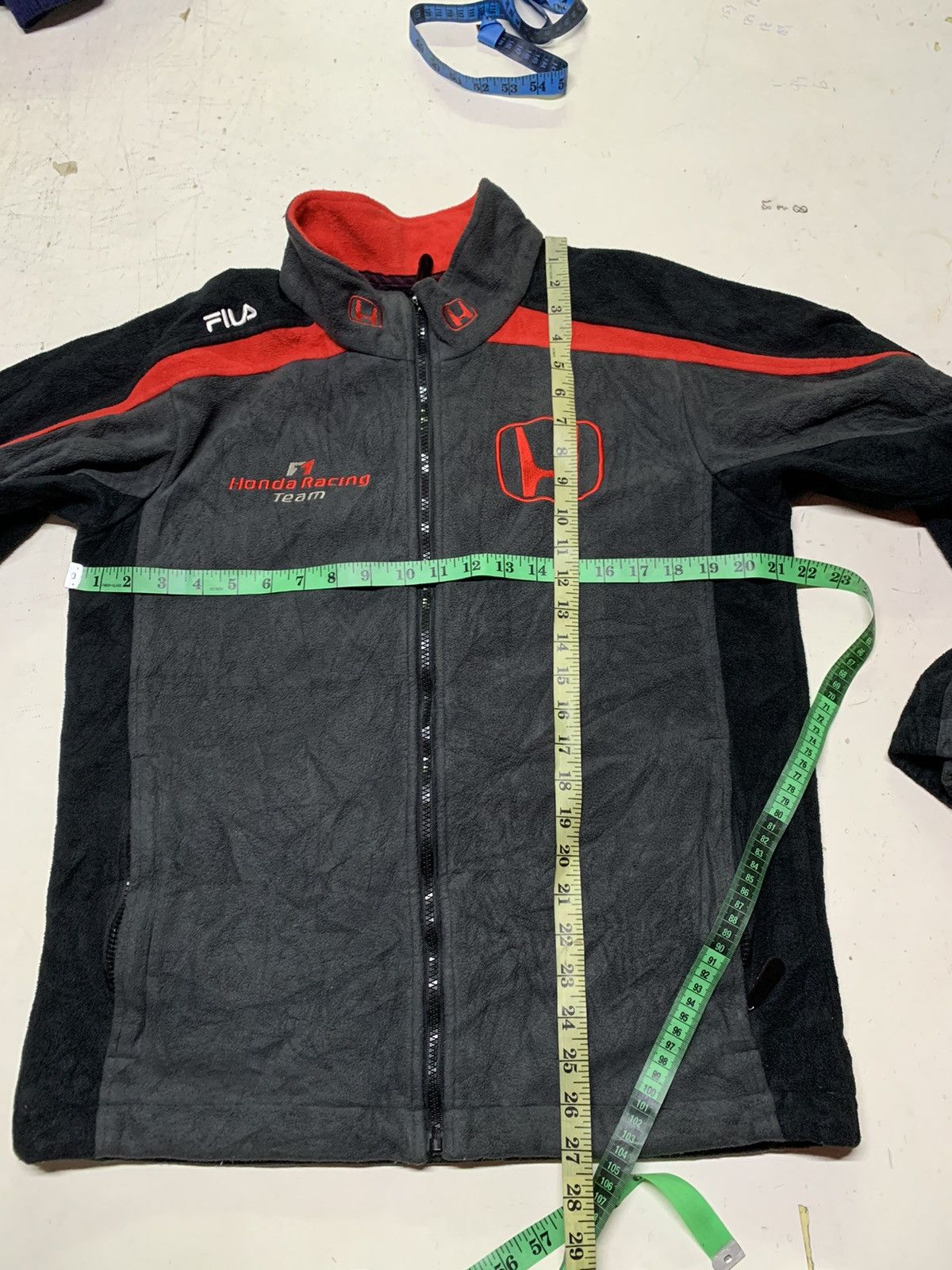 Fila Honda racing team x fila fleece Size US M / EU 48-50 / 2 - 19 Thumbnail
