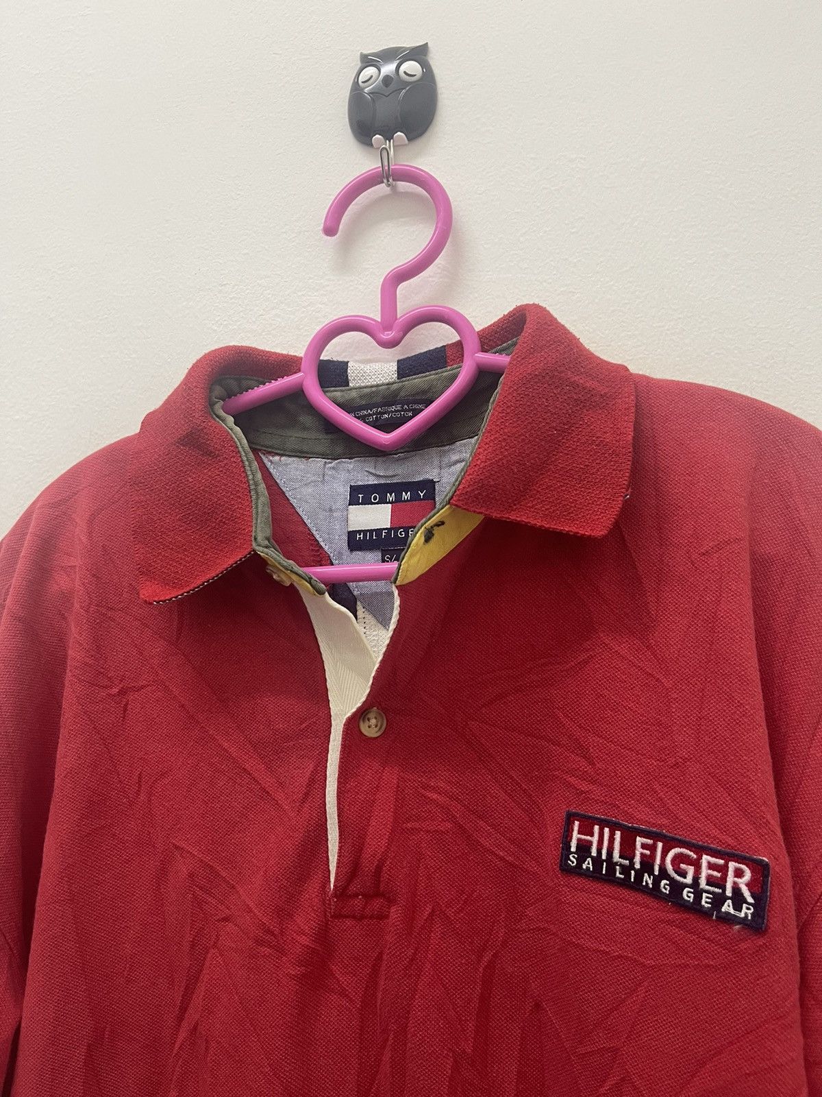 Tommy Hilfiger Rare Vintage TOMMY HILFIGER Sailing Gear Polo Size US S / EU 44-46 / 1 - 2 Thumbnail