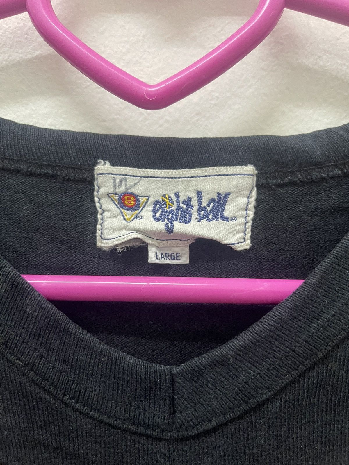 Rap Tees Rare 90s Vintage EIGHTBALL Records Long Sleeve Size US L / EU 52-54 / 3 - 6 Thumbnail
