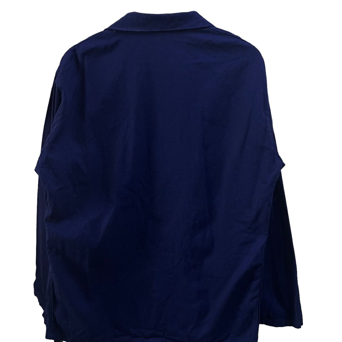 Indigo × Vintage 🔥 VINTAGE ITALIAN INDIGO CHORE JACKET MADE IN ITALY Size US S / EU 44-46 / 1 - 13 Thumbnail