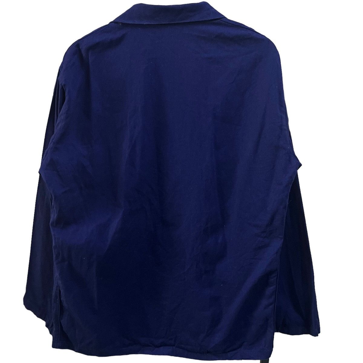 Indigo × Vintage 🔥 VINTAGE ITALIAN INDIGO CHORE JACKET MADE IN ITALY Size US S / EU 44-46 / 1 - 14 Thumbnail