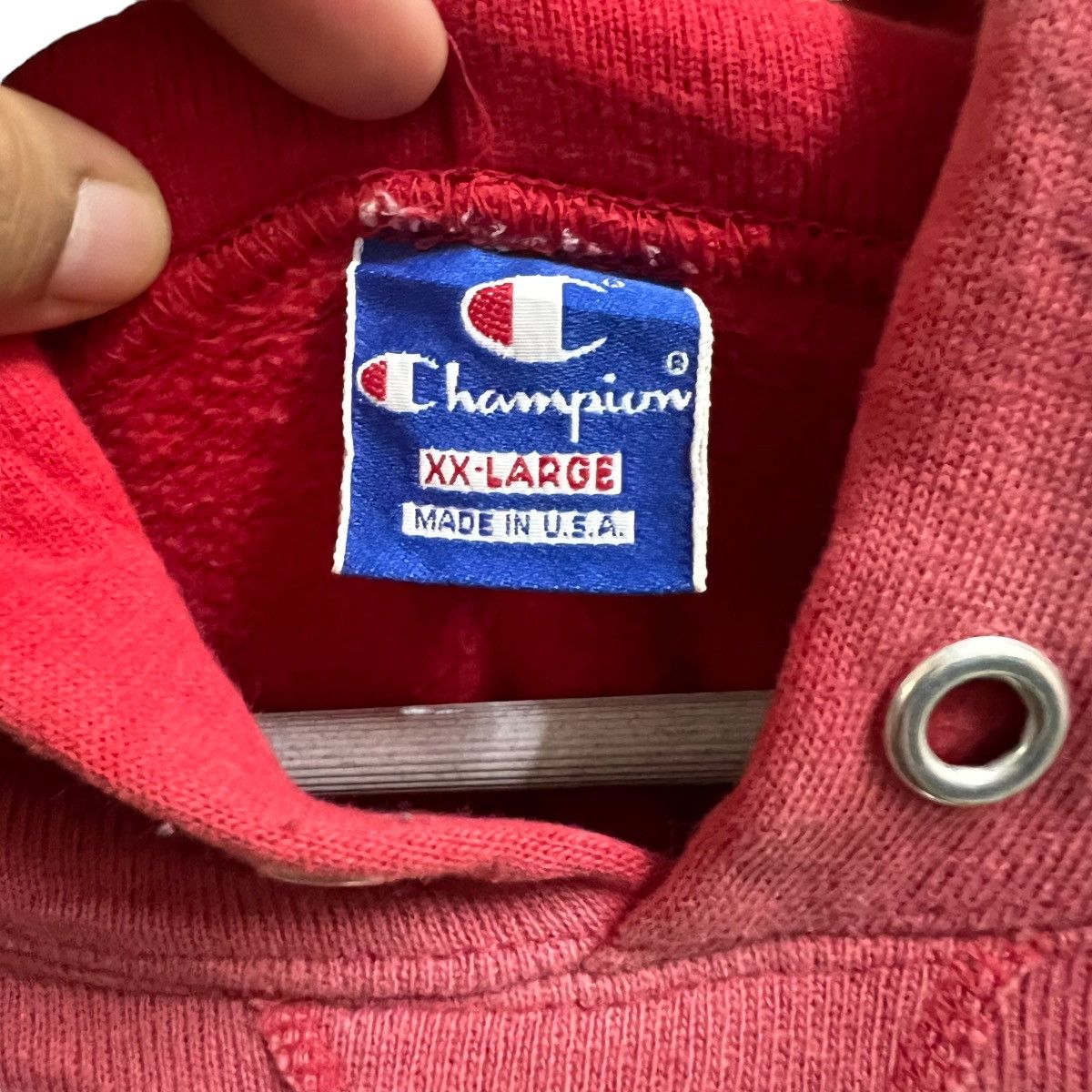 Champion 🔥 RARE 80s VINTAGE RUTGERS UNIVERSITY CHAMPION SUN FADED Size US XXL / EU 58 / 5 - 8 Thumbnail
