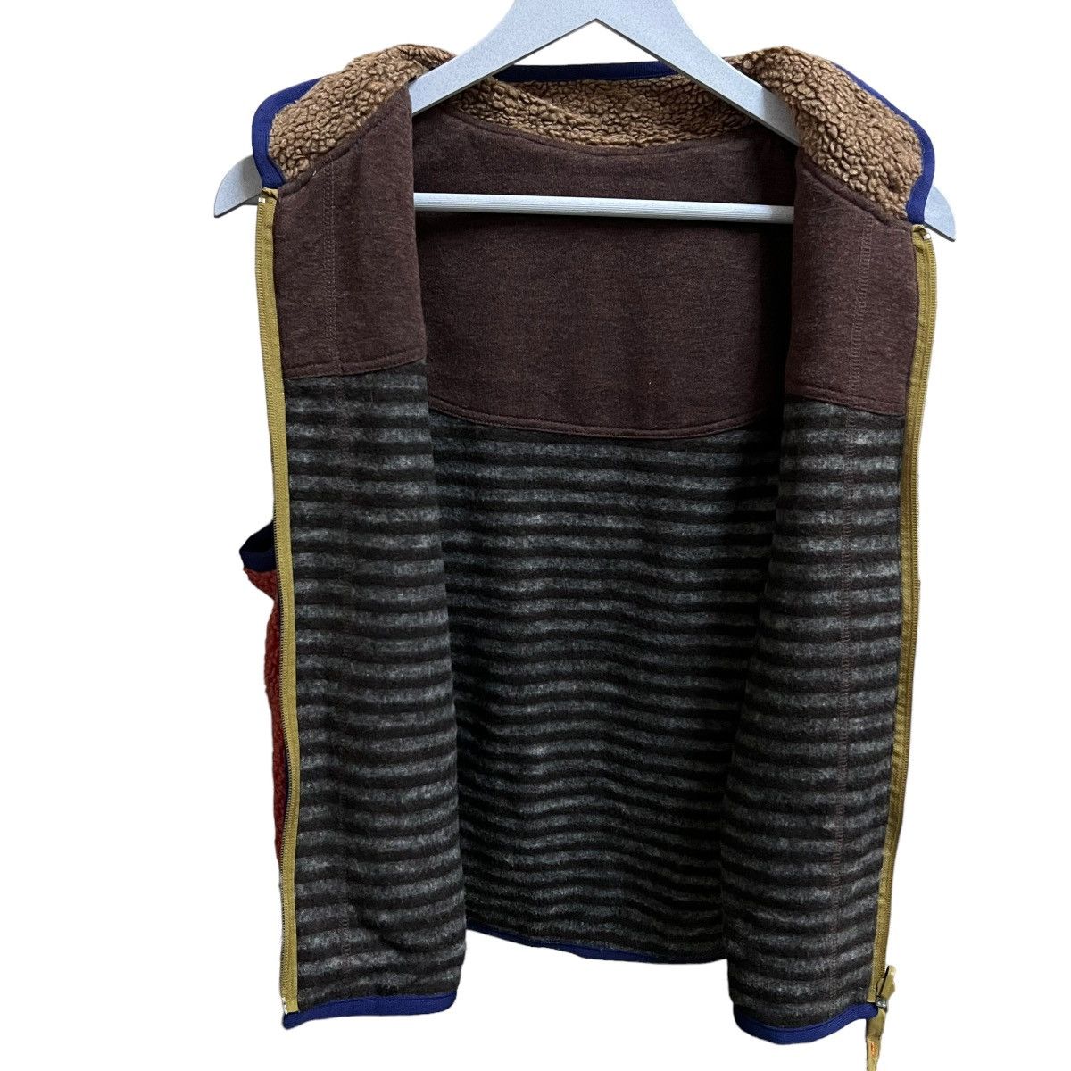 Japanese Brand 💥CUBE SUGAR MULTI COLOR FLEECE TOP TANK Size US S / EU 44-46 / 1 - 8 Thumbnail