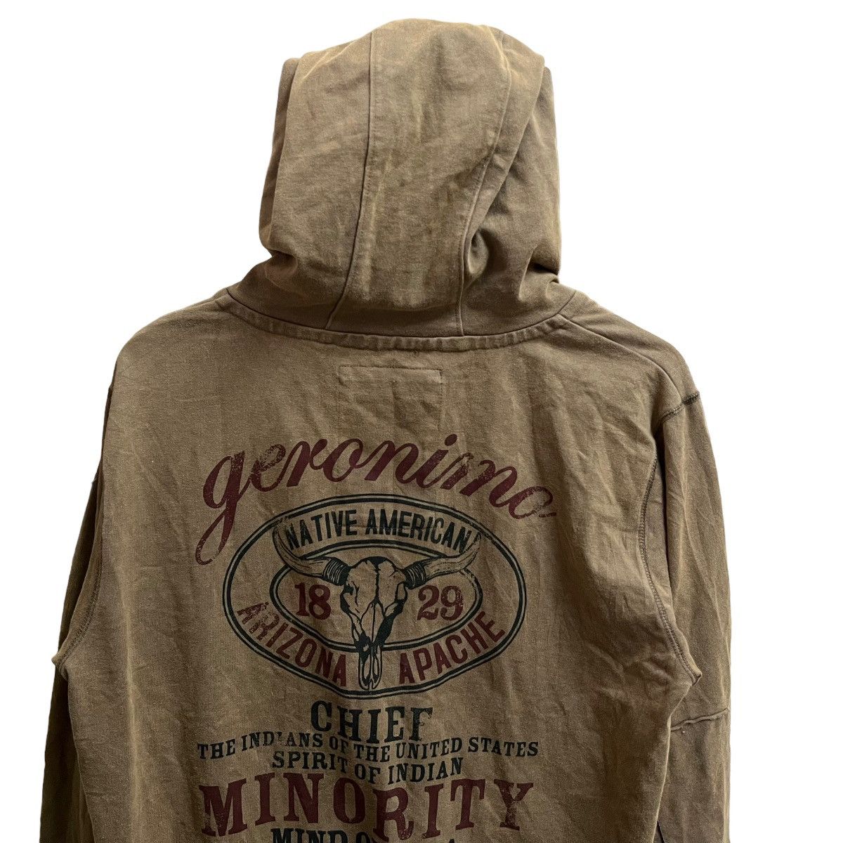 Japanese Brand 💥GERONIMO ARIZONA TRIBES AZTEC NATIVE Size US L / EU 52-54 / 3 - 7 Thumbnail