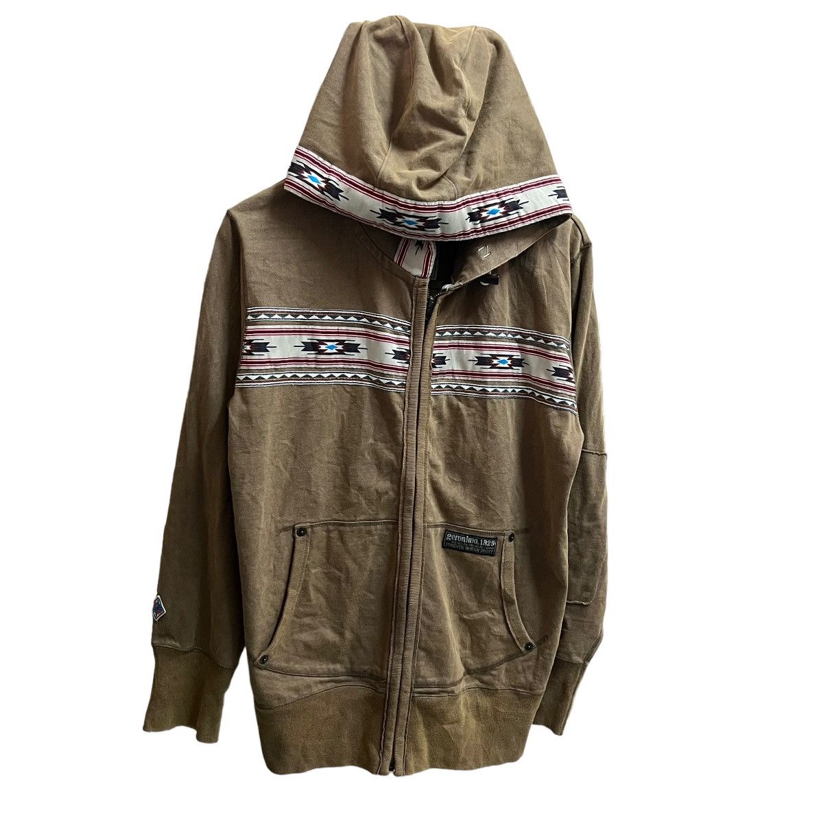 Japanese Brand 💥GERONIMO ARIZONA TRIBES AZTEC NATIVE Size US L / EU 52-54 / 3 - 3 Thumbnail