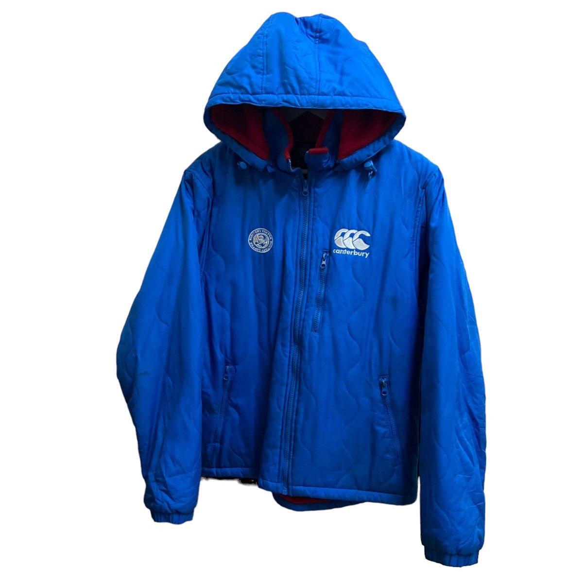 Japanese Brand CANTERBURY QUILTED PUFFER HOODIES JACKET Size US S / EU 44-46 / 1 - 3 Thumbnail