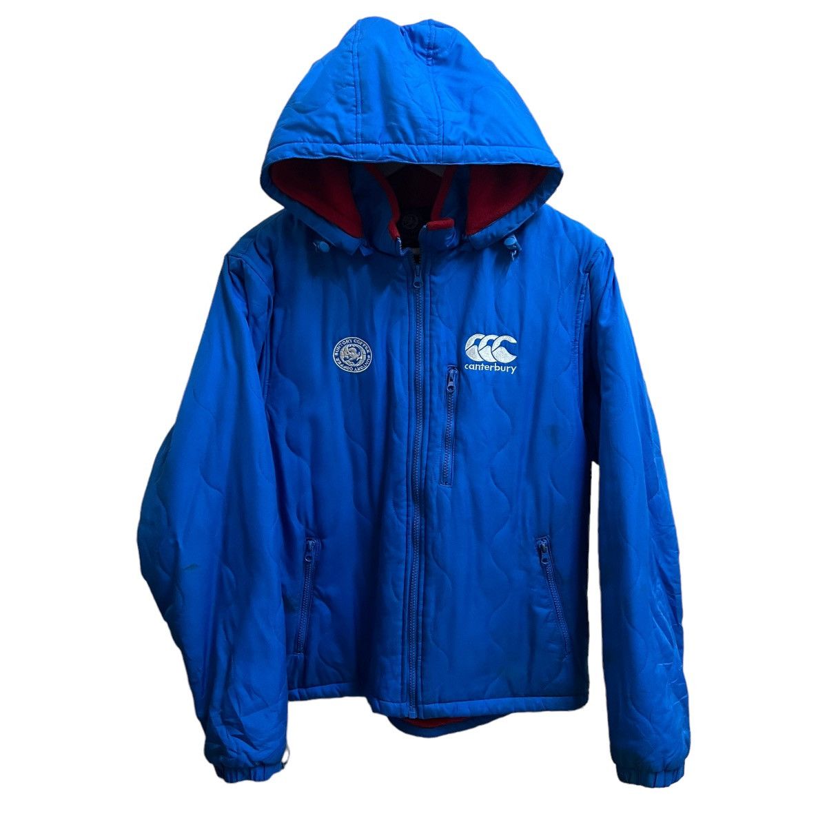 Japanese Brand CANTERBURY QUILTED PUFFER HOODIES JACKET Size US S / EU 44-46 / 1 - 1 Thumbnail