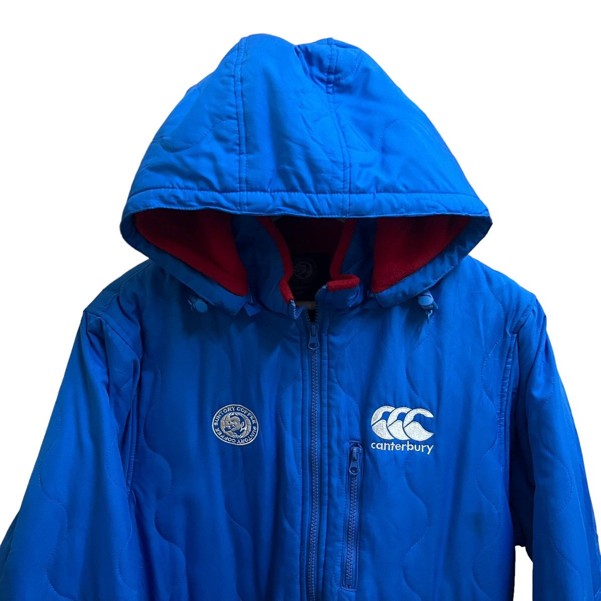 Japanese Brand CANTERBURY QUILTED PUFFER HOODIES JACKET Size US S / EU 44-46 / 1 - 4 Thumbnail