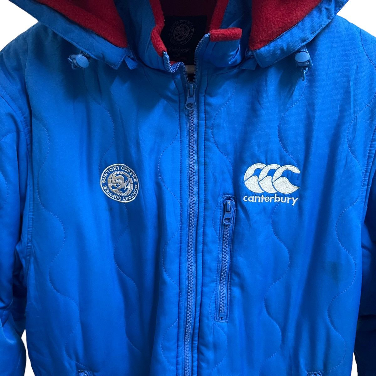 Japanese Brand CANTERBURY QUILTED PUFFER HOODIES JACKET Size US S / EU 44-46 / 1 - 6 Thumbnail