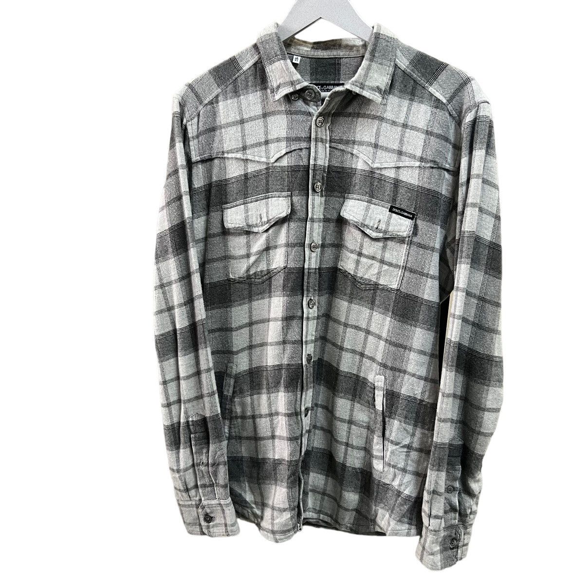 Dolce & Gabbana 🔥DOLCE & GABBANA SICILIA PLAID SHIRT Size US L / EU 52-54 / 3 - 3 Thumbnail