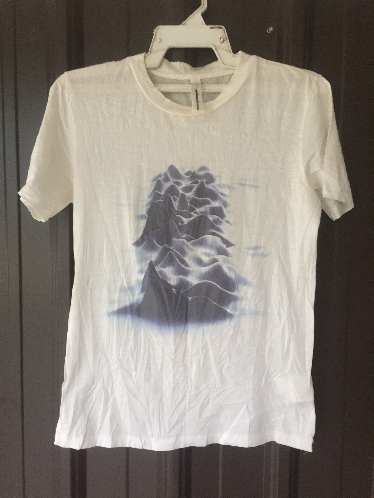 image of Art Comes First x Band Tees Peter Saville For Public Image Tee in White, Men's (Size XS)