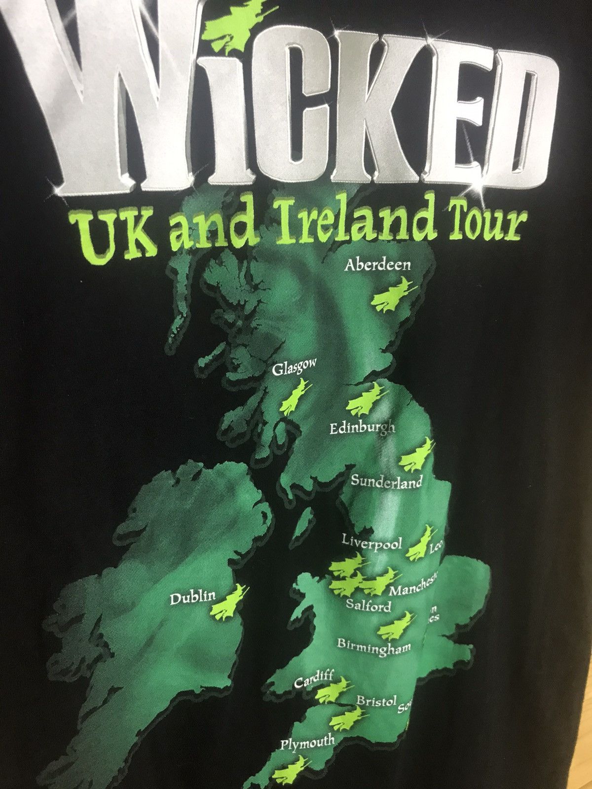 Band Tees Wicked uk tour t-shirt Size US S / EU 44-46 / 1 - 7 Thumbnail