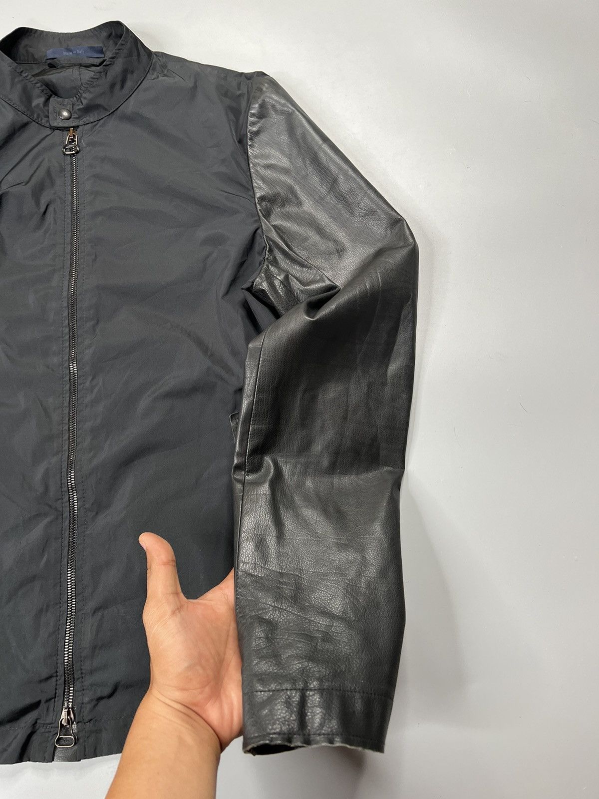 Lanvin Lanvin Leather Sleeve Biker Jacket Size US S / EU 44-46 / 1 - 3 Thumbnail