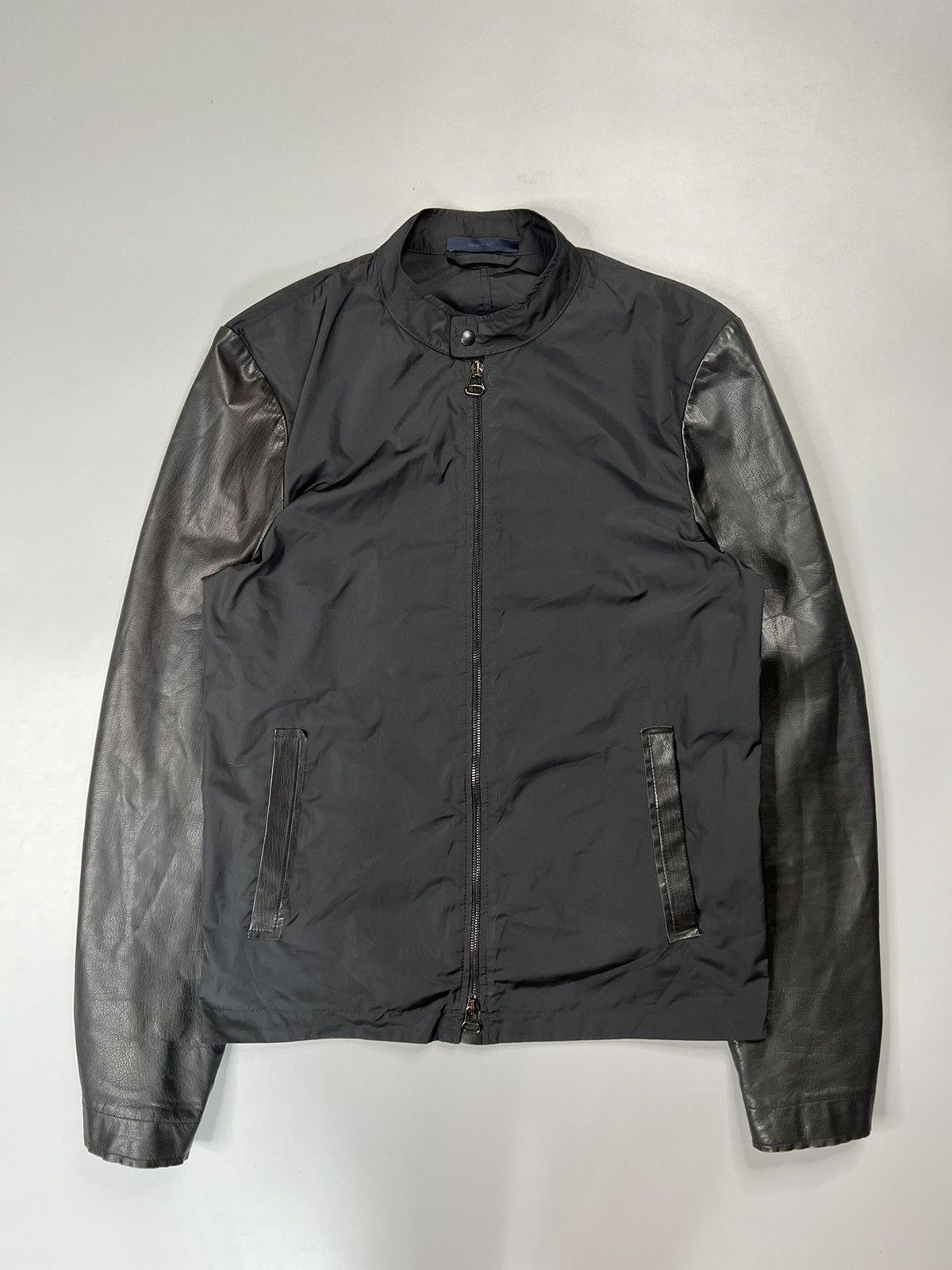 Lanvin Lanvin Leather Sleeve Biker Jacket Size US S / EU 44-46 / 1 - 1 Thumbnail