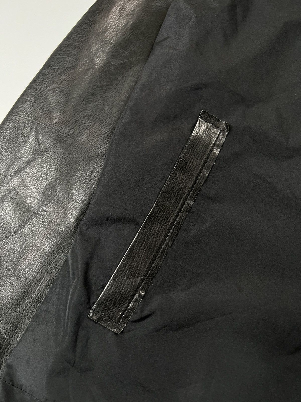 Lanvin Lanvin Leather Sleeve Biker Jacket Size US S / EU 44-46 / 1 - 6 Thumbnail