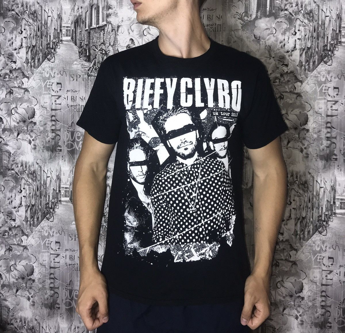 Band Tees 2013 Biffyclyro tour t-shirt Size US L / EU 52-54 / 3 - 1 Thumbnail