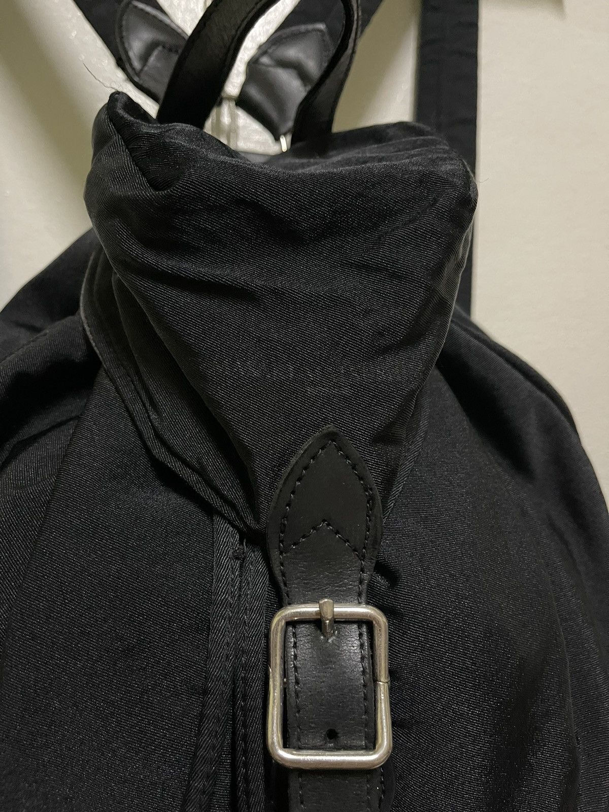 Other Masaki Matsushima Homme Rucksack Black Nylon Buckle Leather Size ONE SIZE - 3 Thumbnail