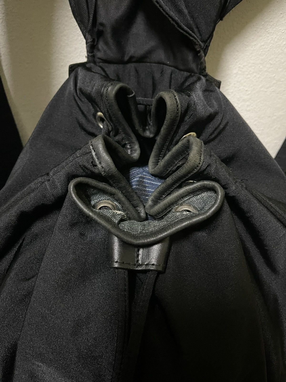 Other Masaki Matsushima Homme Rucksack Black Nylon Buckle Leather Size ONE SIZE - 14 Thumbnail