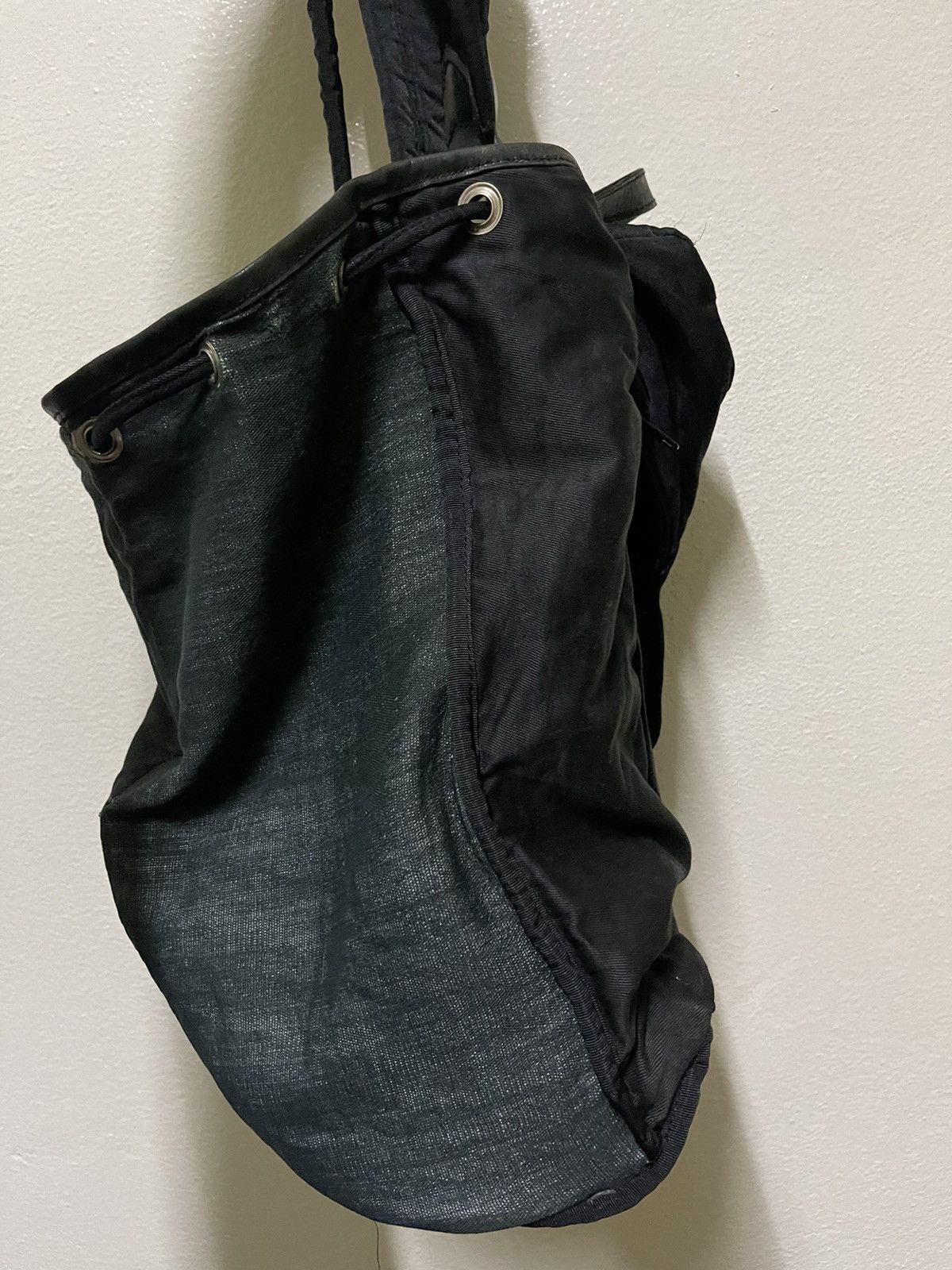 Other Masaki Matsushima Homme Rucksack Black Nylon Buckle Leather Size ONE SIZE - 17 Thumbnail