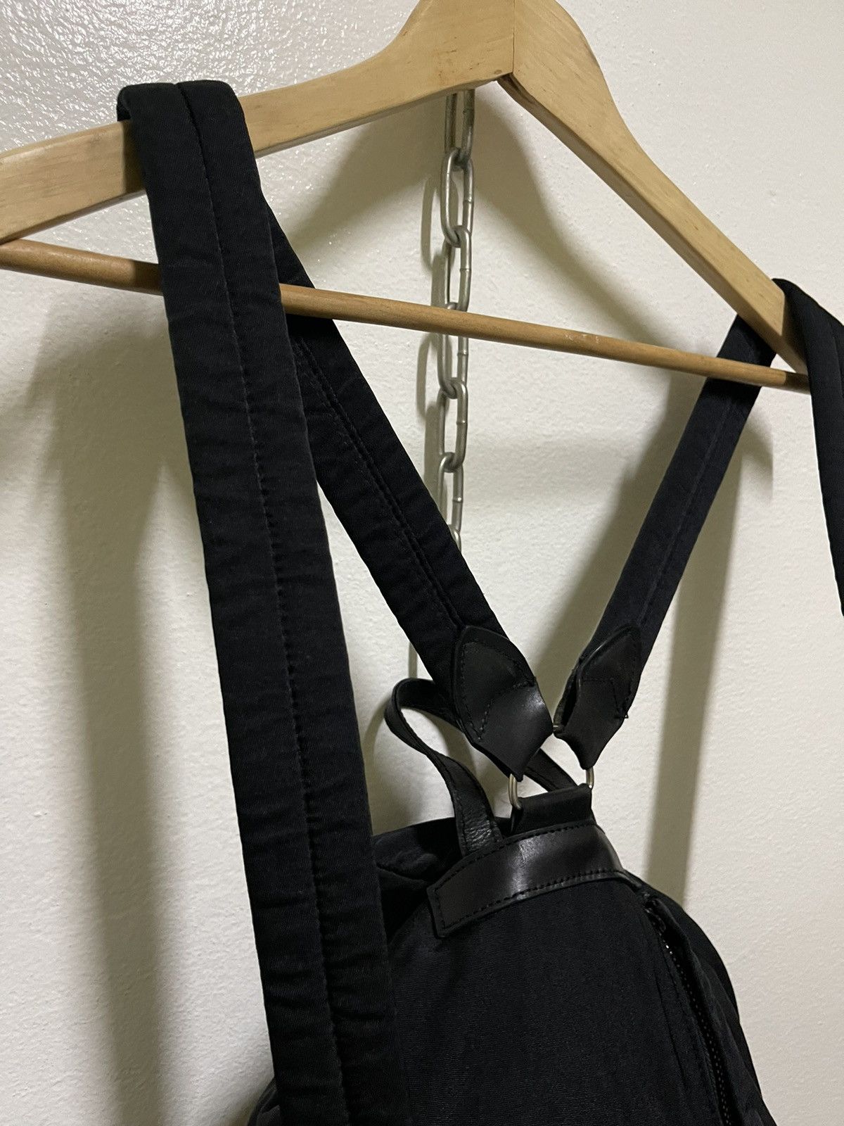 Other Masaki Matsushima Homme Rucksack Black Nylon Buckle Leather Size ONE SIZE - 9 Thumbnail