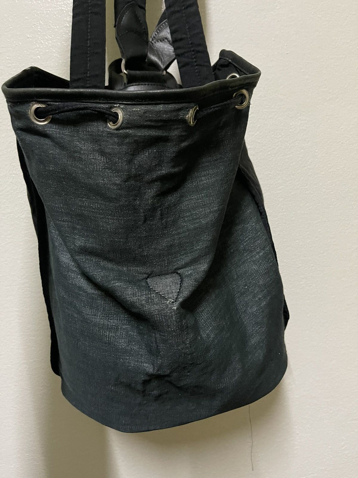 Other Masaki Matsushima Homme Rucksack Black Nylon Buckle Leather Size ONE SIZE - 15 Thumbnail