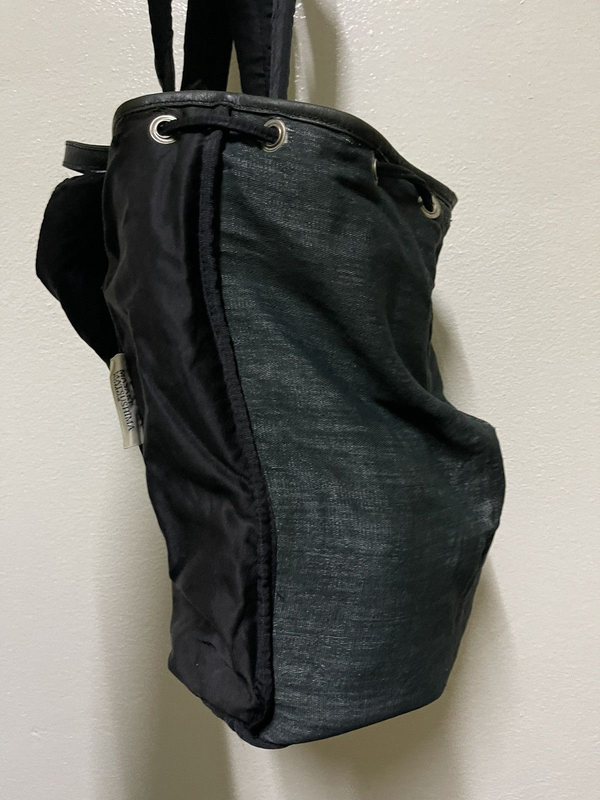 Other Masaki Matsushima Homme Rucksack Black Nylon Buckle Leather Size ONE SIZE - 18 Thumbnail