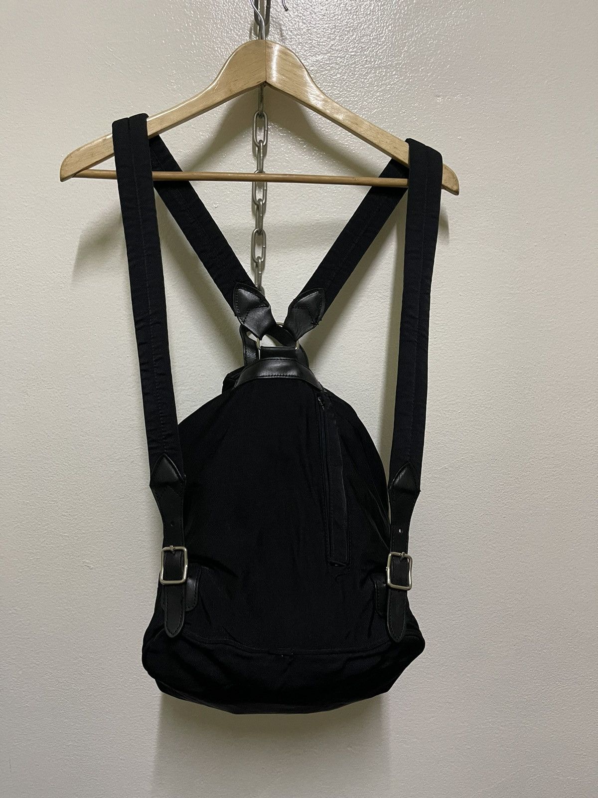 Other Masaki Matsushima Homme Rucksack Black Nylon Buckle Leather Size ONE SIZE - 7 Thumbnail