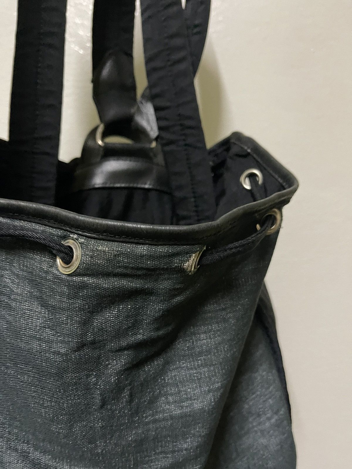 Other Masaki Matsushima Homme Rucksack Black Nylon Buckle Leather Size ONE SIZE - 16 Thumbnail