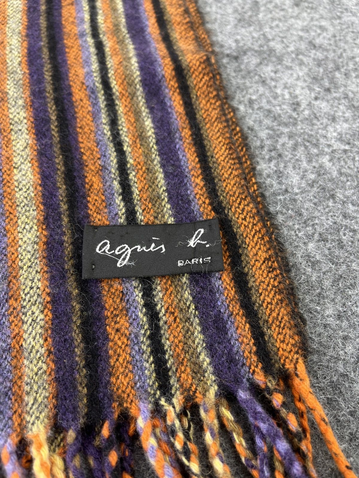 Designer × agnes b. Agnes Homme Scarf / Muffler / Neckwear T323 Size ONE SIZE - 7 Thumbnail