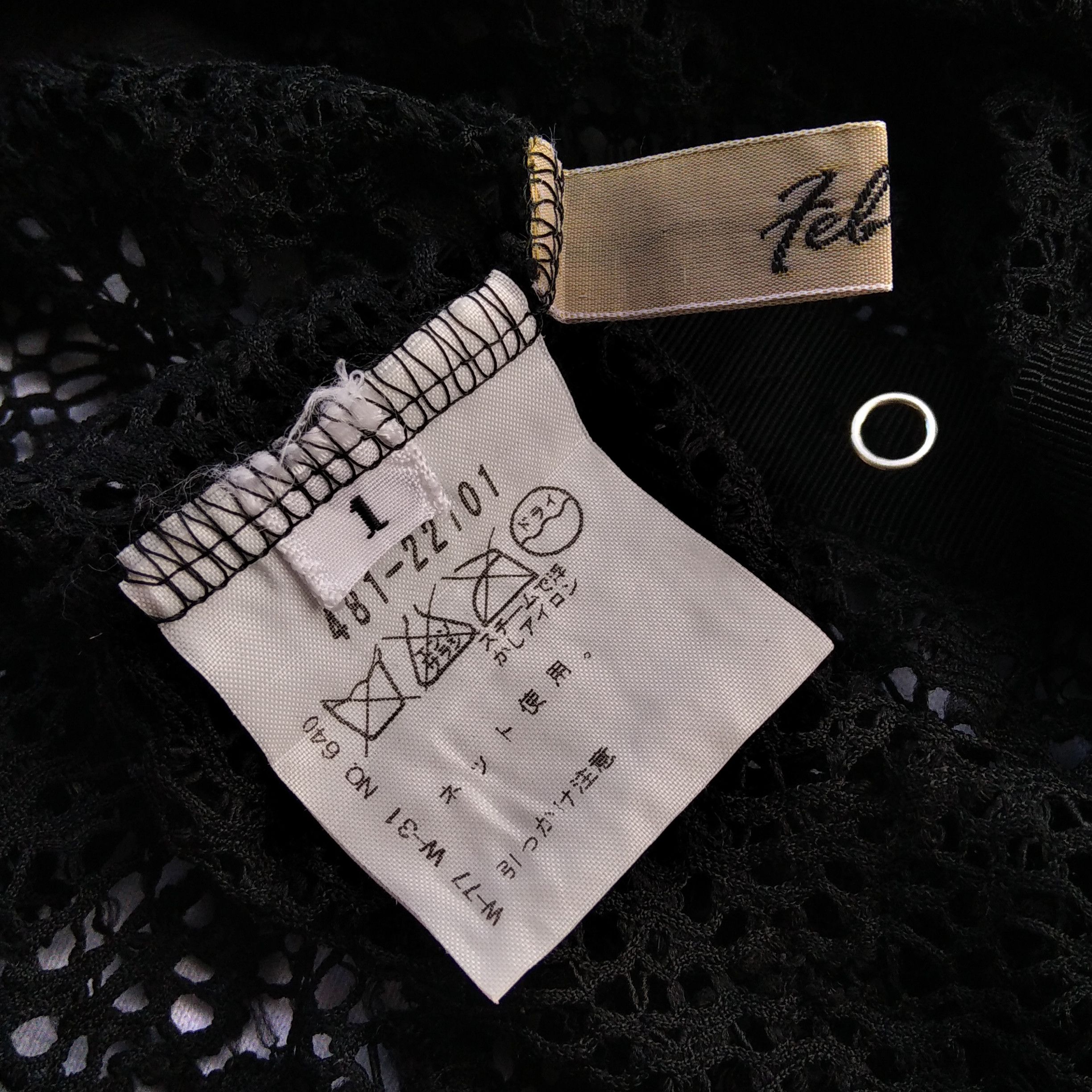 If Six Was Nine Vintage 90's FEBRERO Japanese Brand Mesh Tanktop Size M / US 6-8 / IT 42-44 - 5 Thumbnail