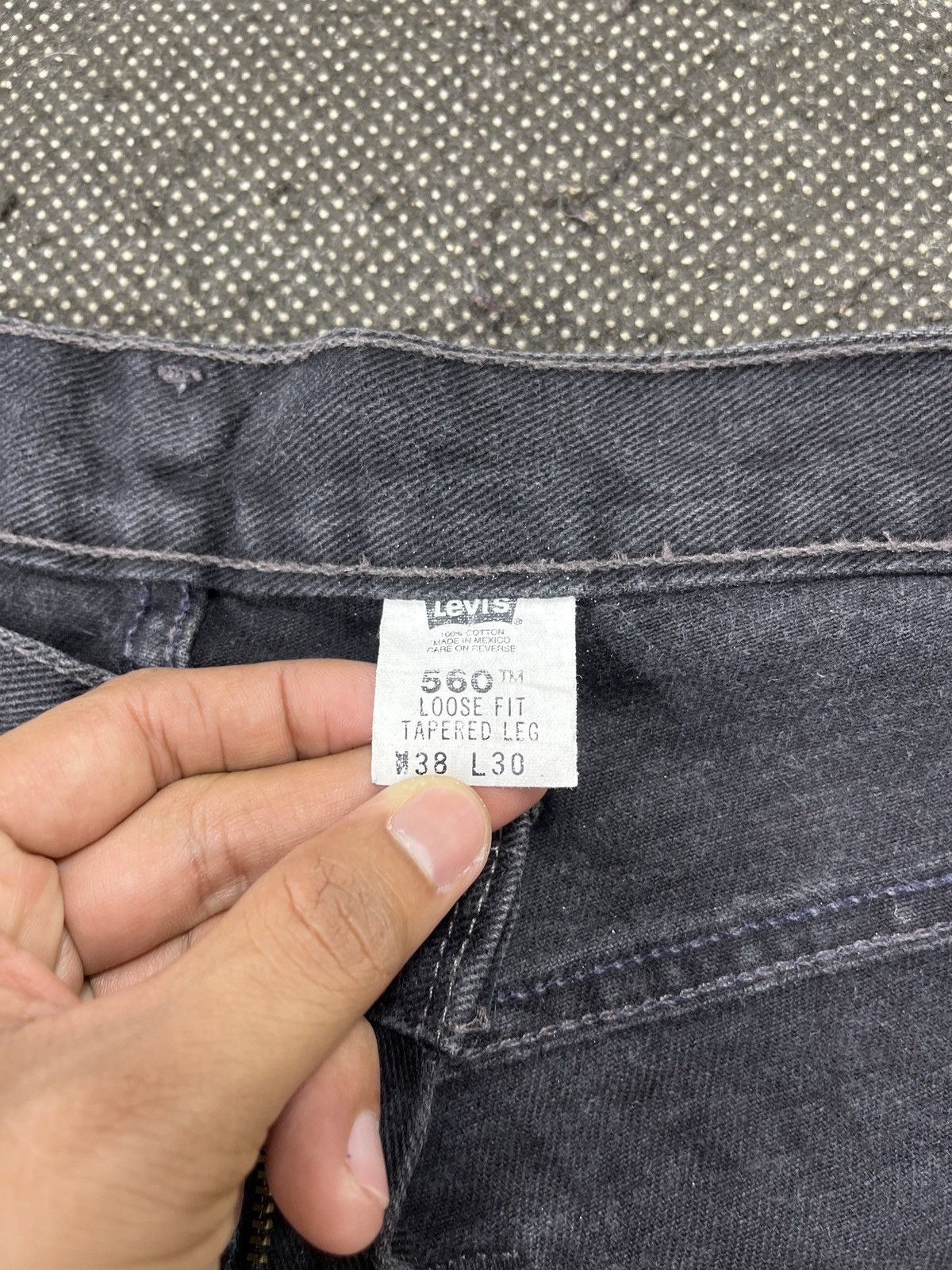 Levi's × Vintage Vintage Levi's 560 Loose Fit Jeans - J738 Size US 38 / EU 54 - 8 Thumbnail