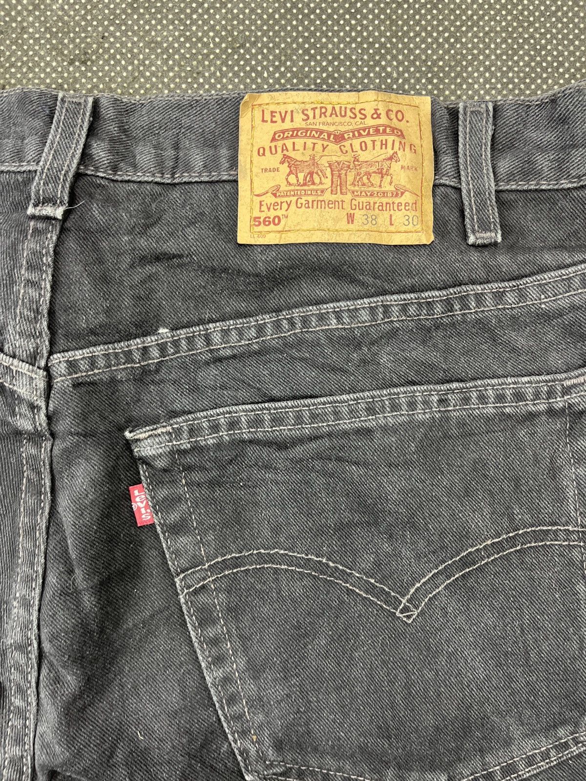 Levi's × Vintage Vintage Levi's 560 Loose Fit Jeans - J738 Size US 38 / EU 54 - 10 Thumbnail